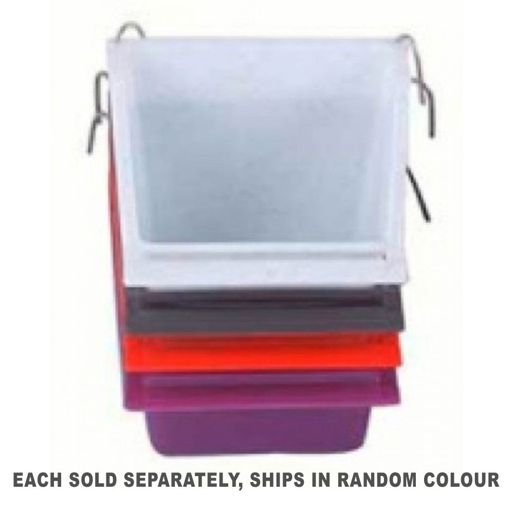 止まり木のプラスチック長方形の苗木(1pcランダム)