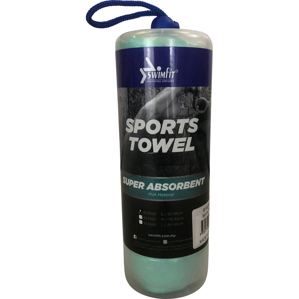 Swimfit Sports Towel Small (Green)