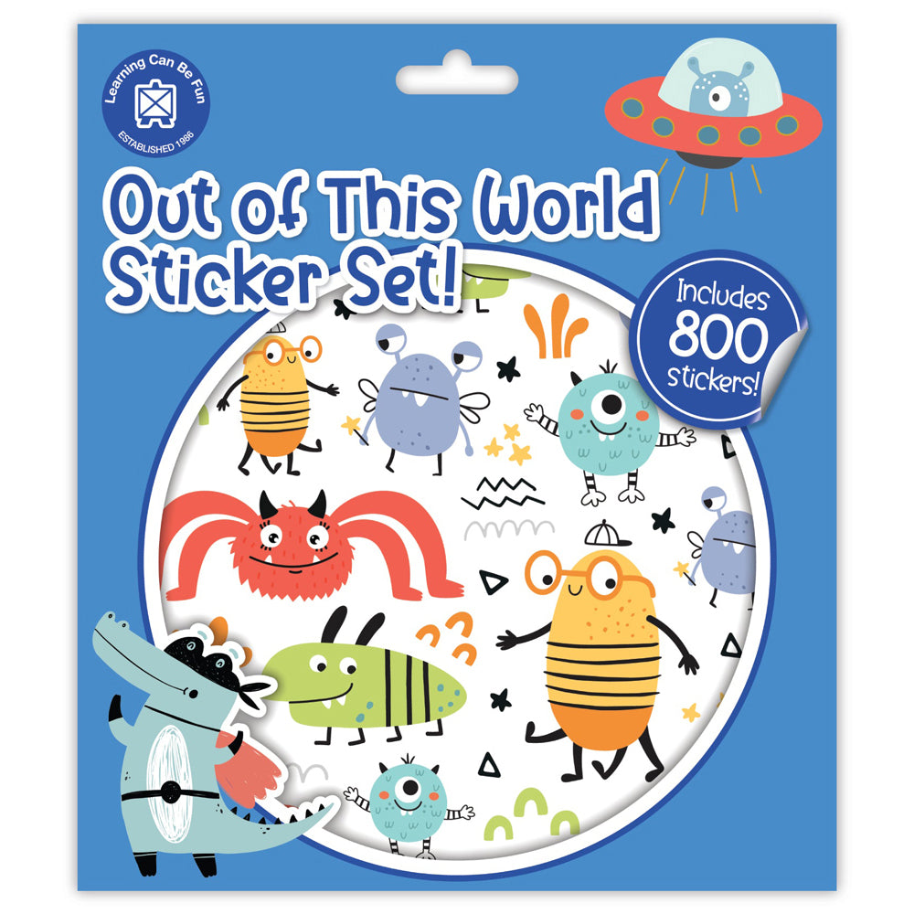 Learning Can Be Fun Sticker Set 800pk