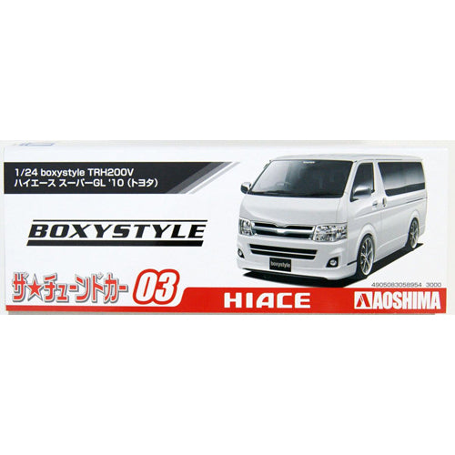 Toyota Boxystyle TRH200V Hiace Super GL 10 1/24 Scale Model
