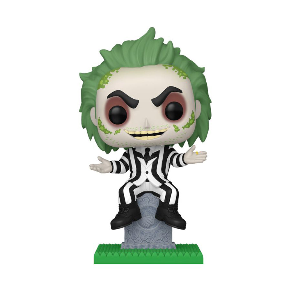 Beetlejuice on Tombstone US Exclusive Glow Pop! Vinyl