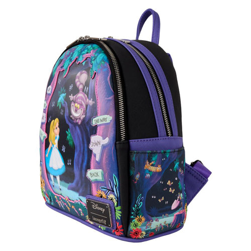Alice in Wonderland Alice & Cheshire Cat Mini Backpack
