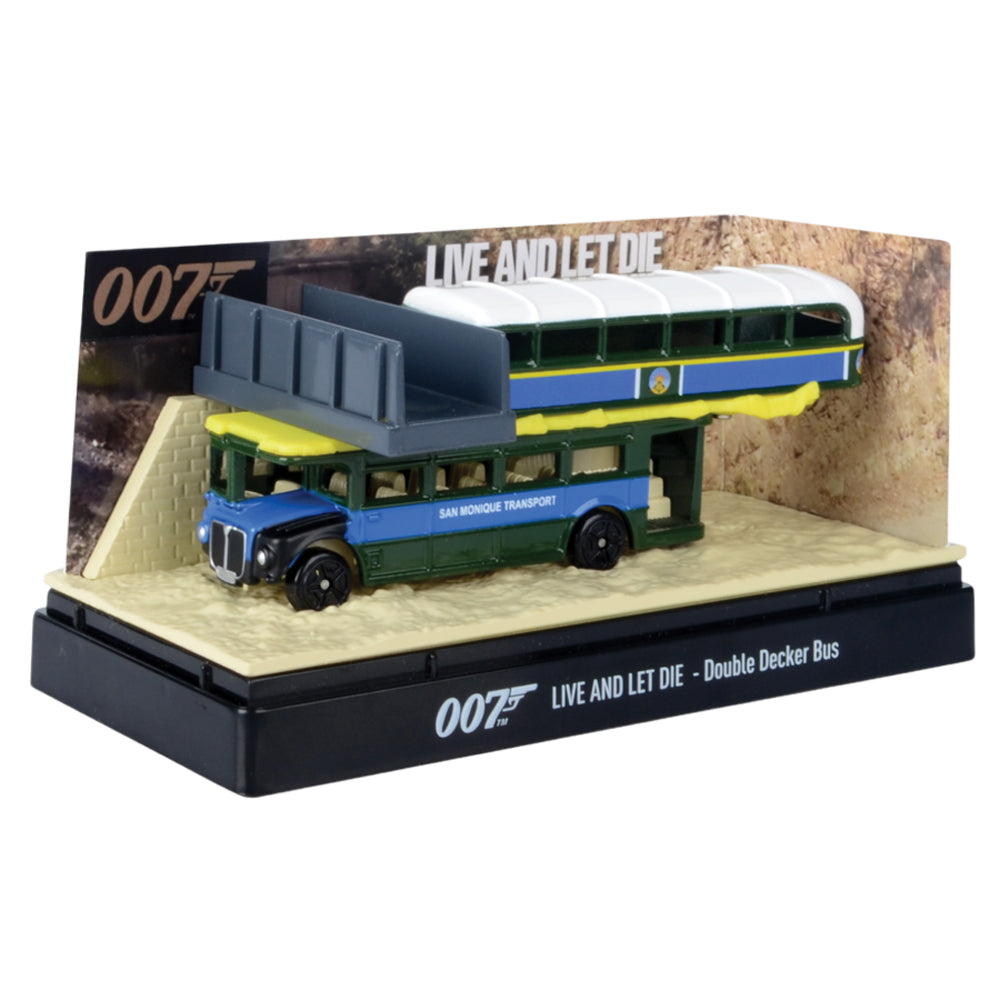 James Bond Live & Let Die Double Decker Bus 3" Diorama Set