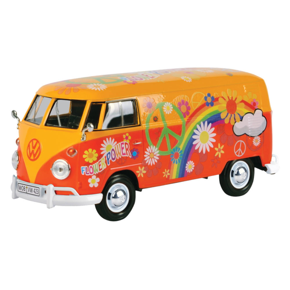 Volkswagen VW Type 2 T1 Delivery Van Flower Power 1:24