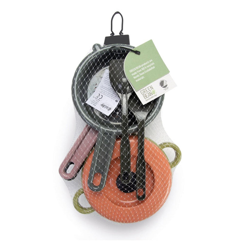 Dantoy Green Bean Pot, Sieve & Pan Set 7pcs
