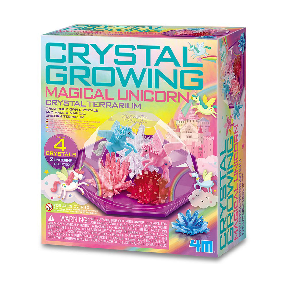 4M Crystal Growing Crystal Terrarium
