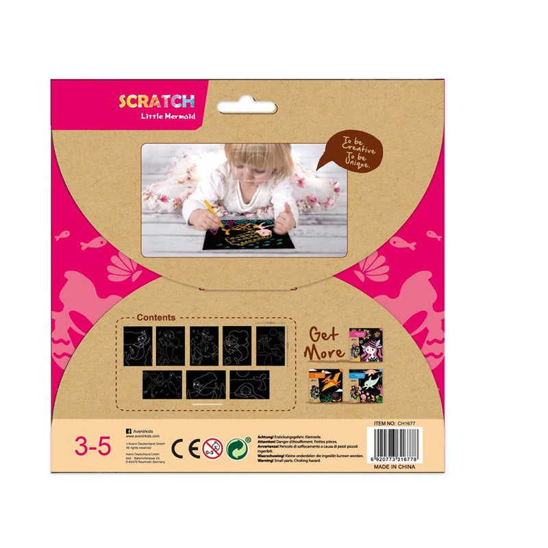 Avenir Little Mermaid Scratch Art
