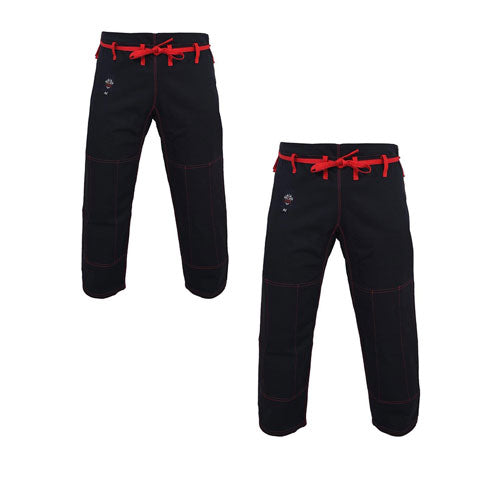 Dragon Fight Wear Competition BJJ Pants (Black)