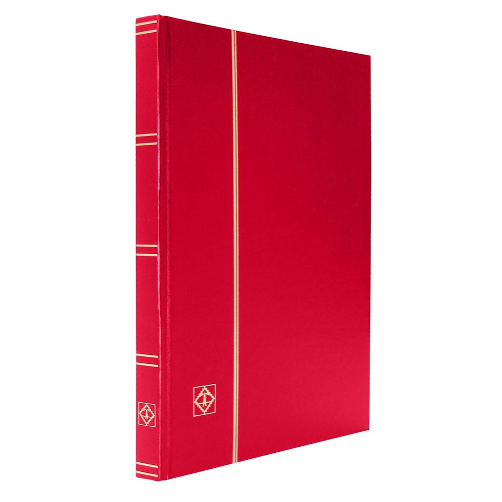 Basic Non-Padded A4 Stockbook met 32 zwarte pagina's