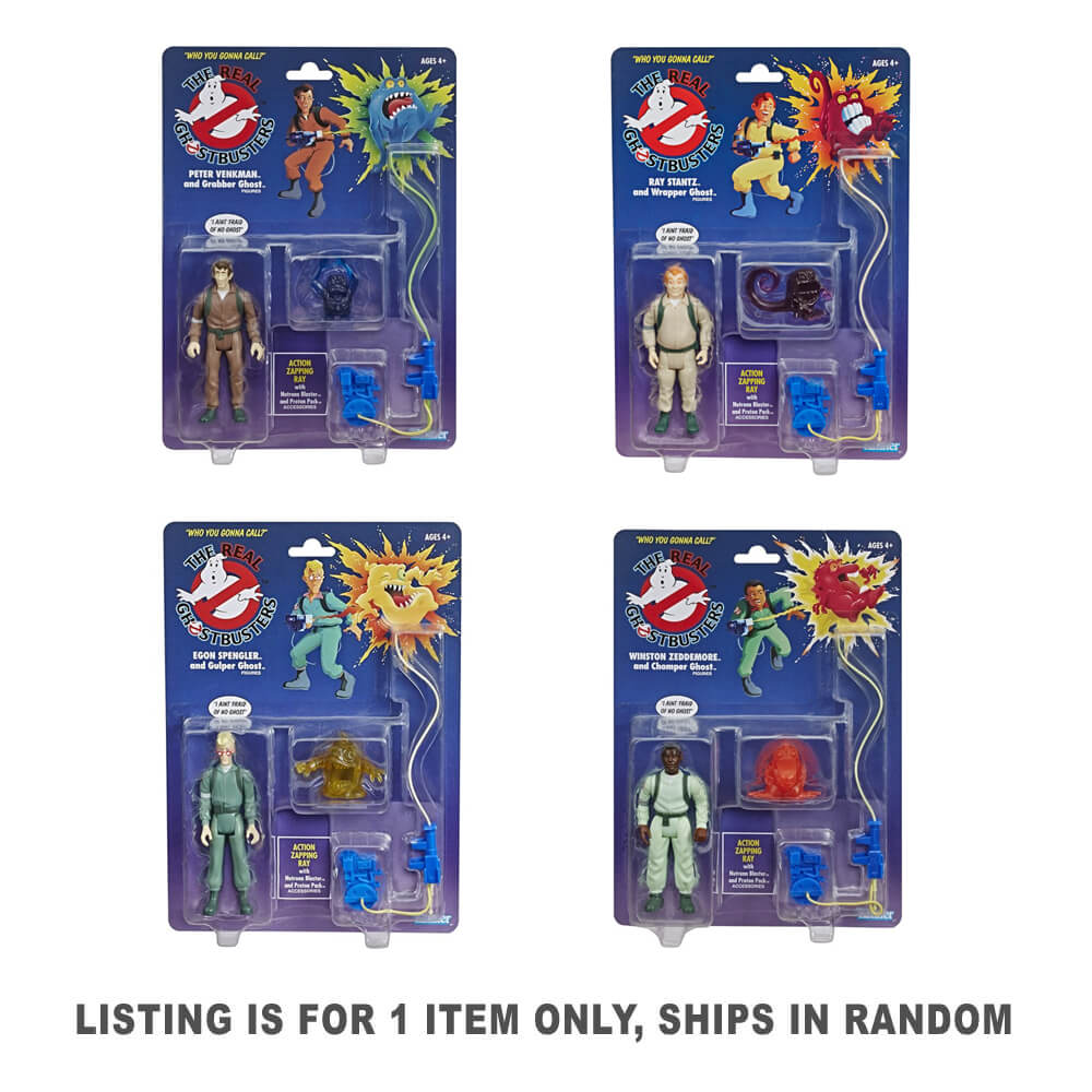 Le vrai jouet de figure d'action classique Ghostbusters (1pc aléatoire)