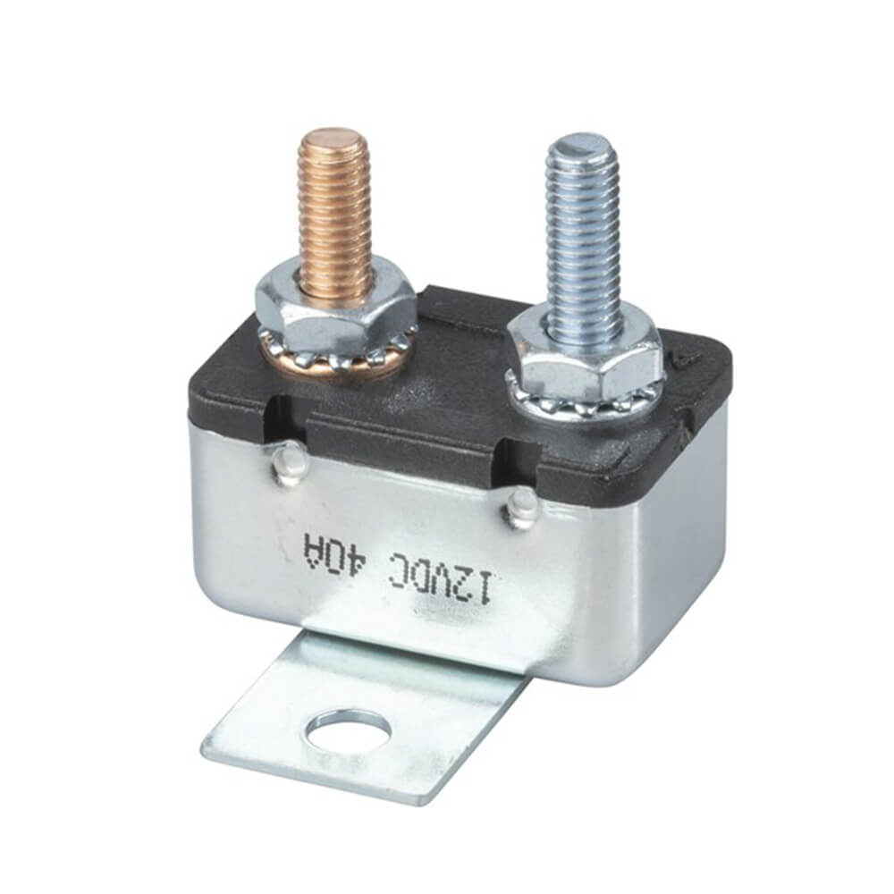 シャーシマウントオートリセットサーキットブレーカー(12VDC)