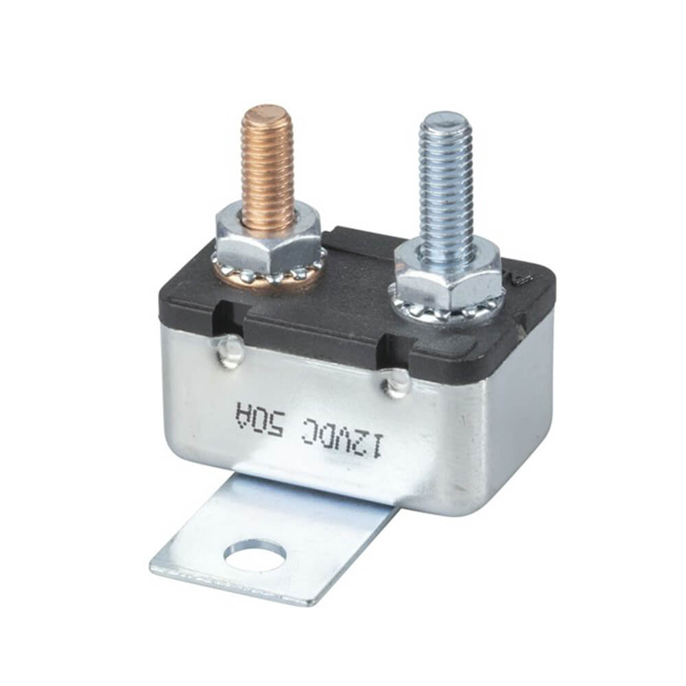 シャーシマウントオートリセットサーキットブレーカー(12VDC)