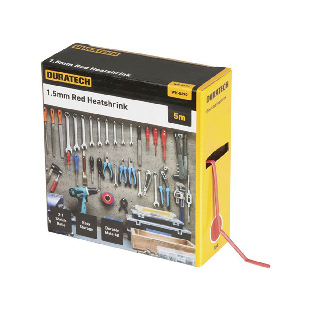 2:1 Schrumpfschlauch 5 m (rot)