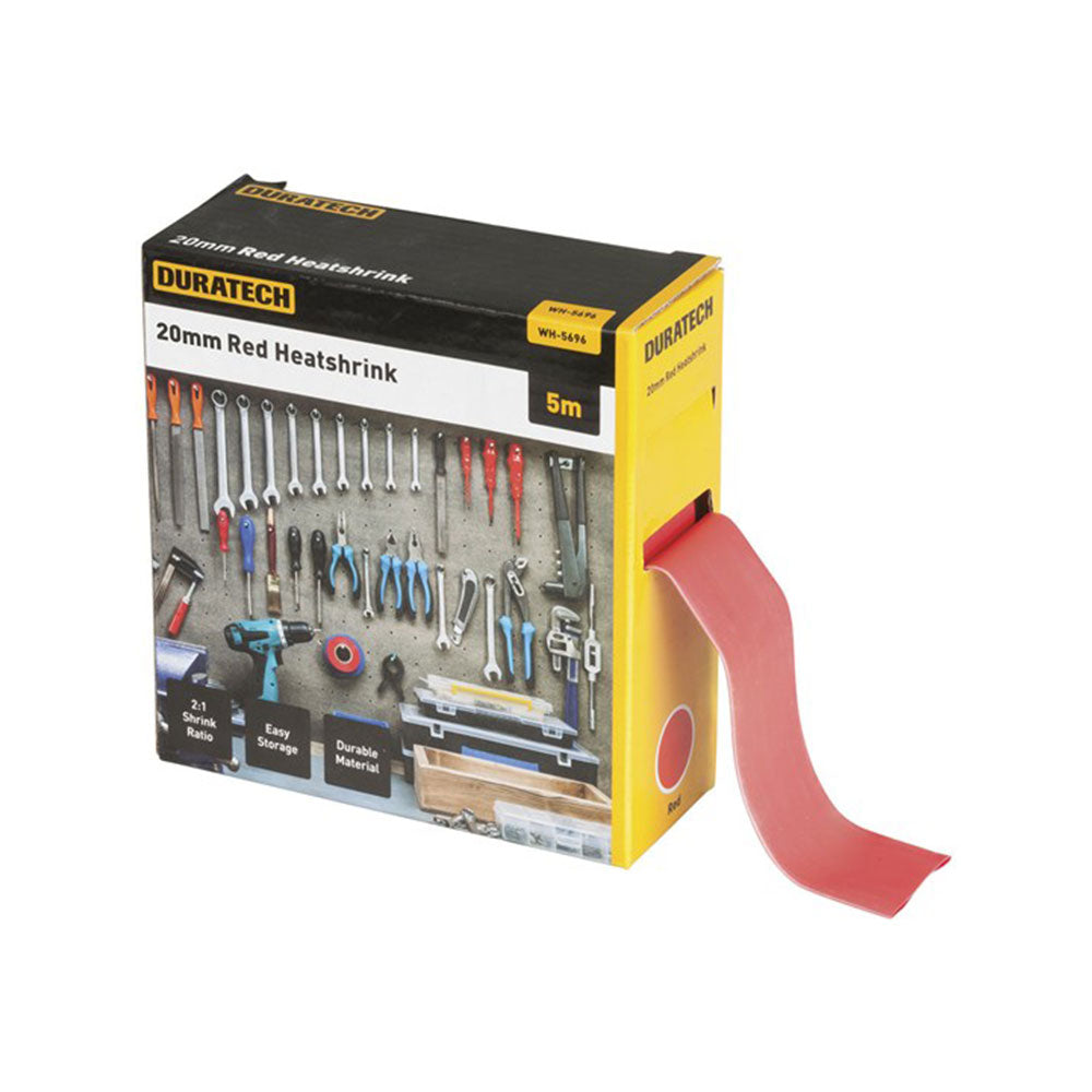 2:1 Schrumpfschlauch 5 m (rot)