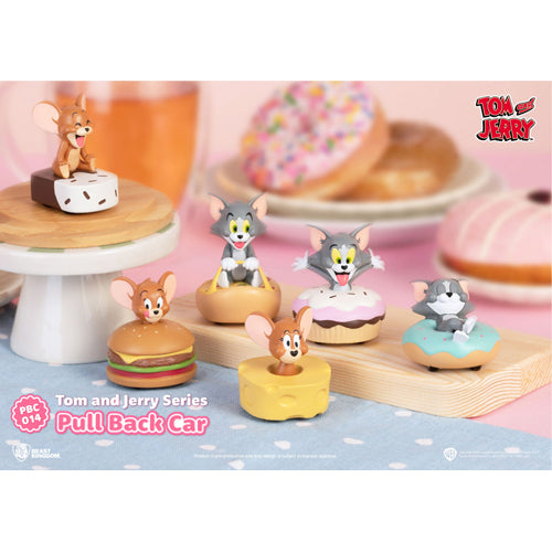 Beast Kingdom Pull Back Cars Tom and Jerry Series Blind Box Set