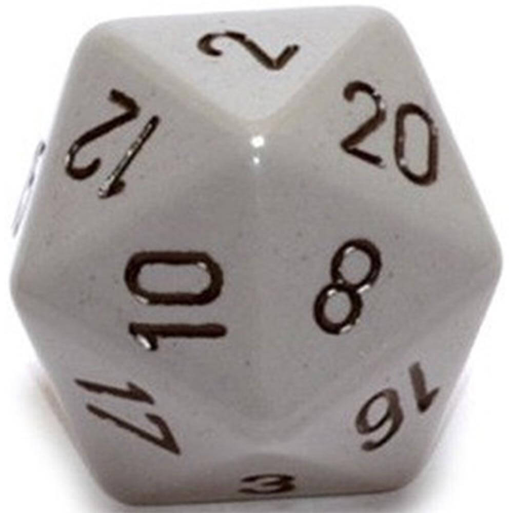 D20 Würfel undurchsichtig (34 mm)