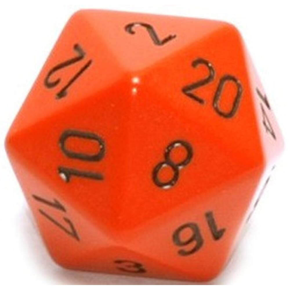 D20 Würfel undurchsichtig (34 mm)