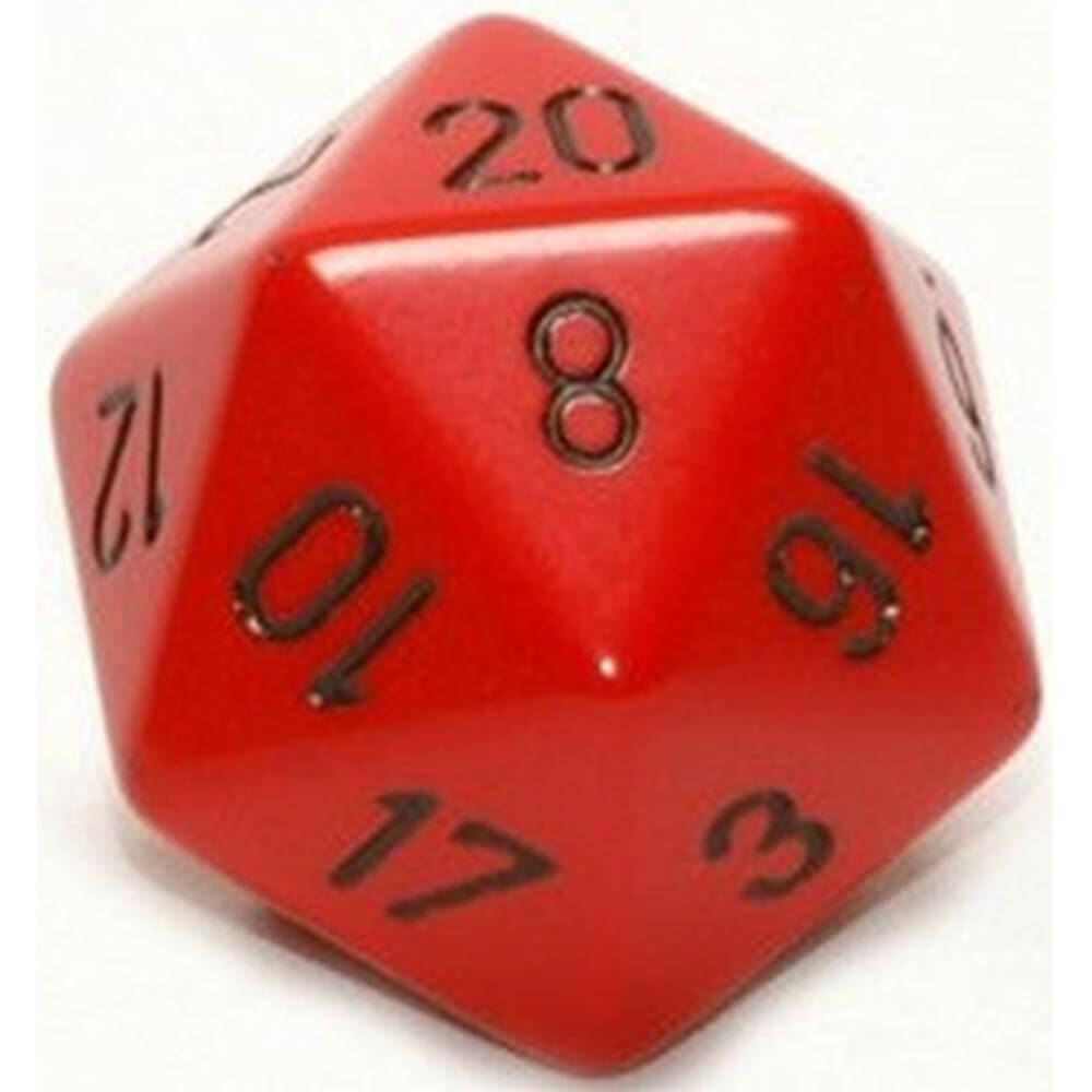 D20 Würfel undurchsichtig (34 mm)