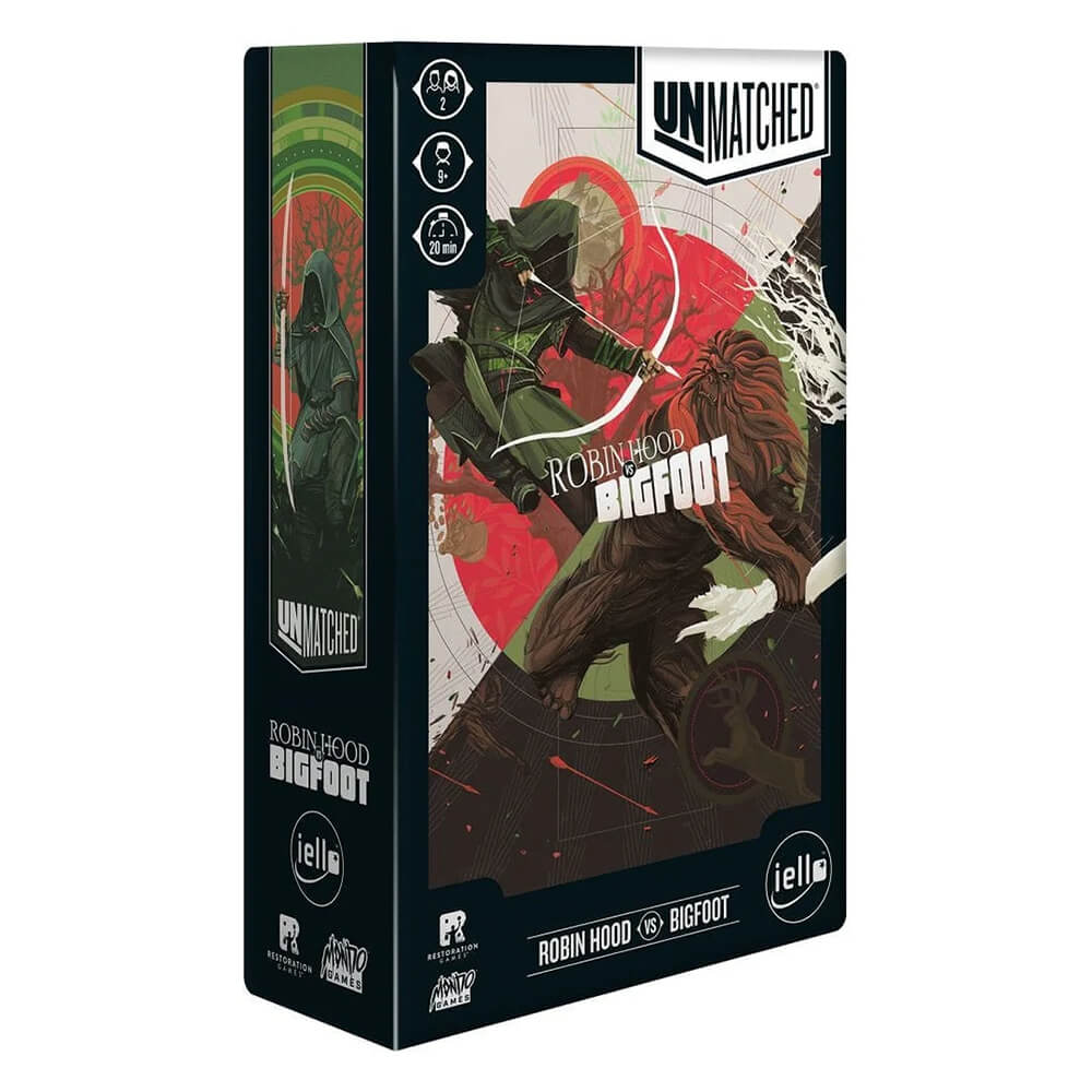 Ongeëvenaard Robin Hood vs Bigfoot Board Game