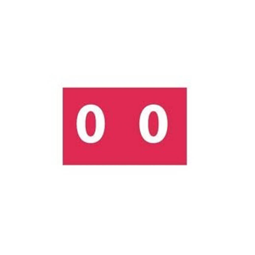 Etichette di codifica a colori Avery 25x38mm 180pk