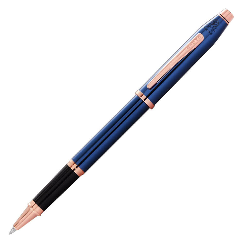 Century LL半透明のBlue&Rose Gold Pen
