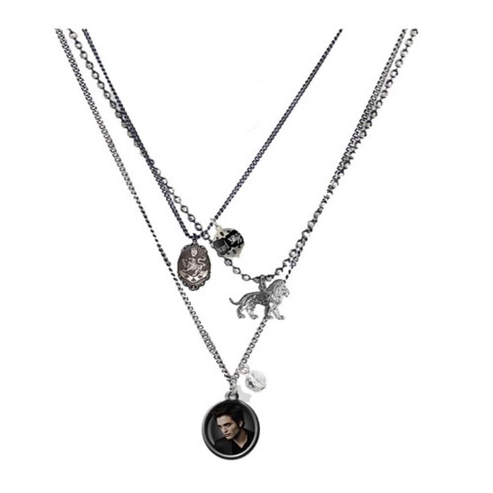 Twilight New Moon Jewellery Charm Necklace Trip Chn (Edward)