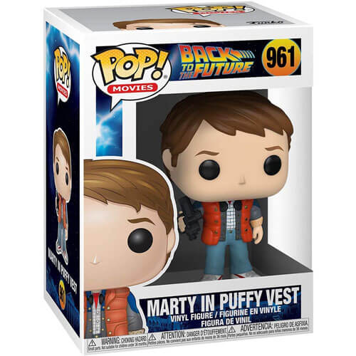 Back to the Future Marty in Puffy Vest Pop! Vinyl
