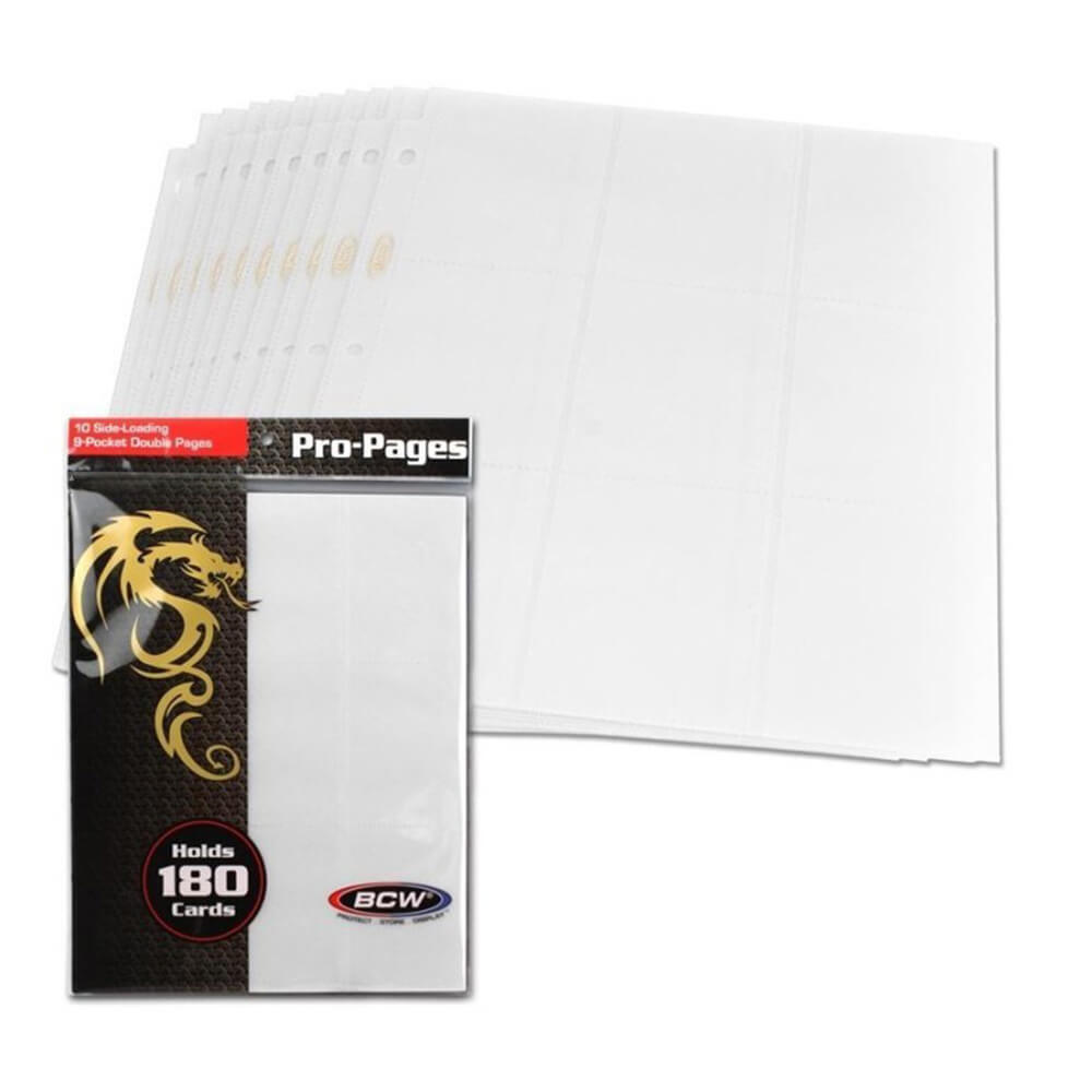 BCW PROページ9ポケットページサイドロード(10」