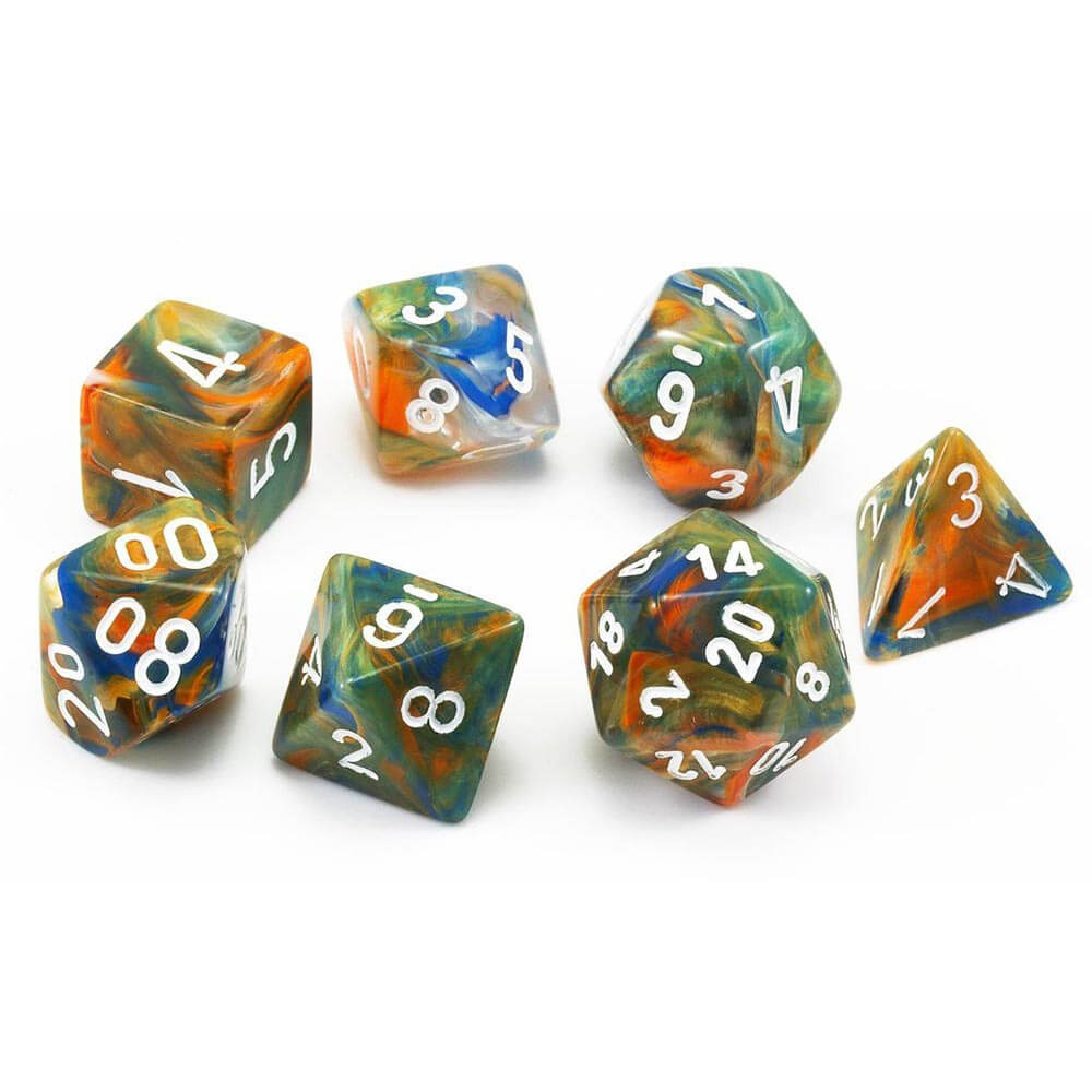 D7-Die Set Dice (7 terninger i display)