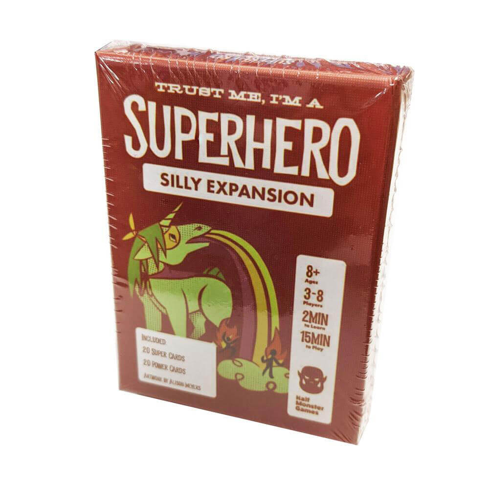 Croyez-moi, je suis une expansion de jeu de cartes de super-héros