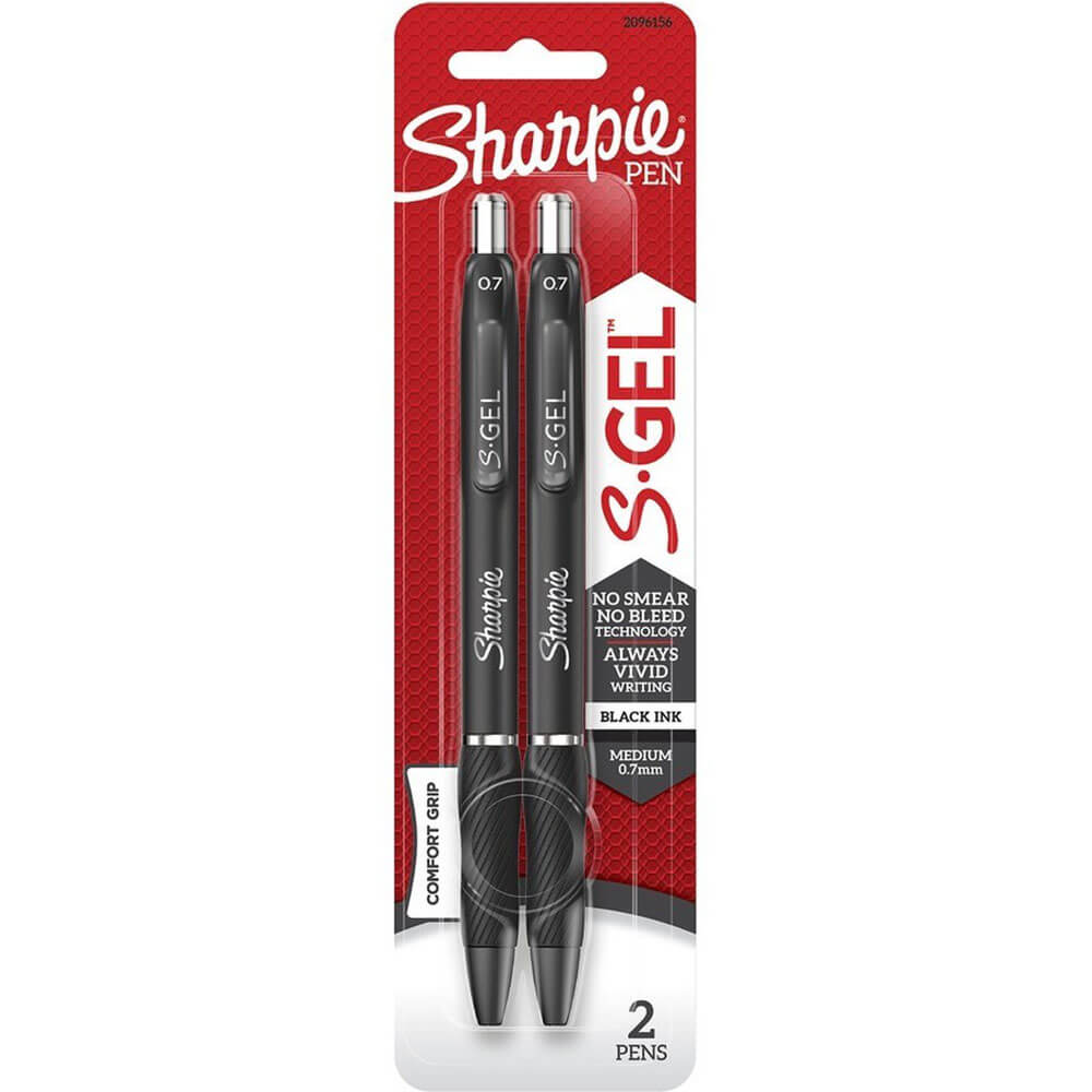 Sharpie S-Gel格納式ペン媒体0.7mm(2pk)
