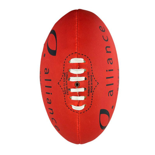 Alliance Synthetic Aussie Rules Football Size 1 (Red)