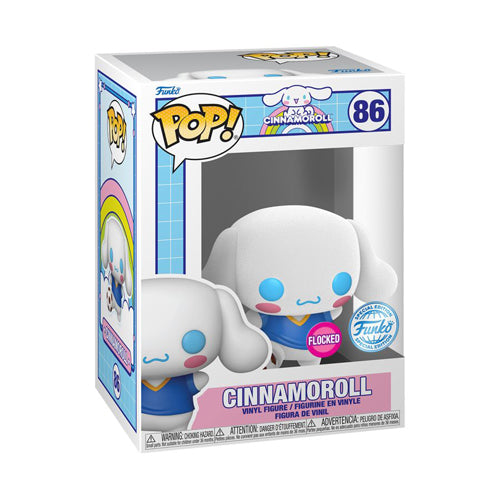 Sanrio Cinnamoroll (with Soccer Ball) US Exclusive Flocked Pop! Vinyl