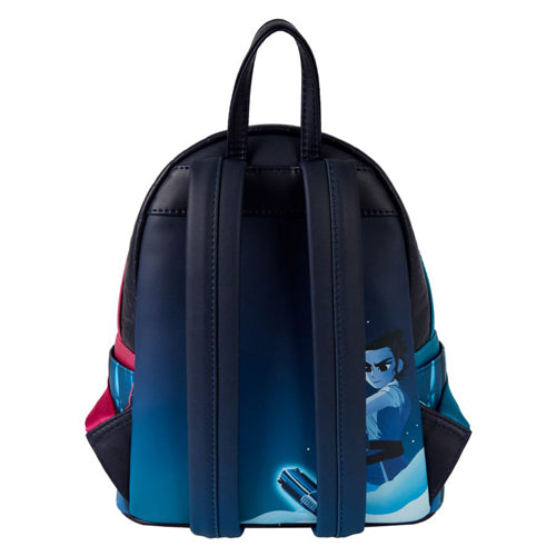 SW The Force Awakens Rey & Kylo Ren Light Up Mini Backpack