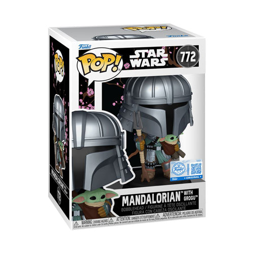Star Wars: Impressions Mandalorian with Grogu Pop! Vinyl