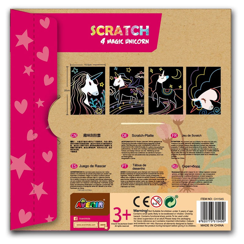 Avenir Scratch Magic Unicorn