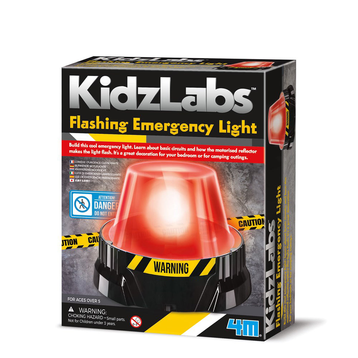 4M KidzLabs Flashing Emergency Light