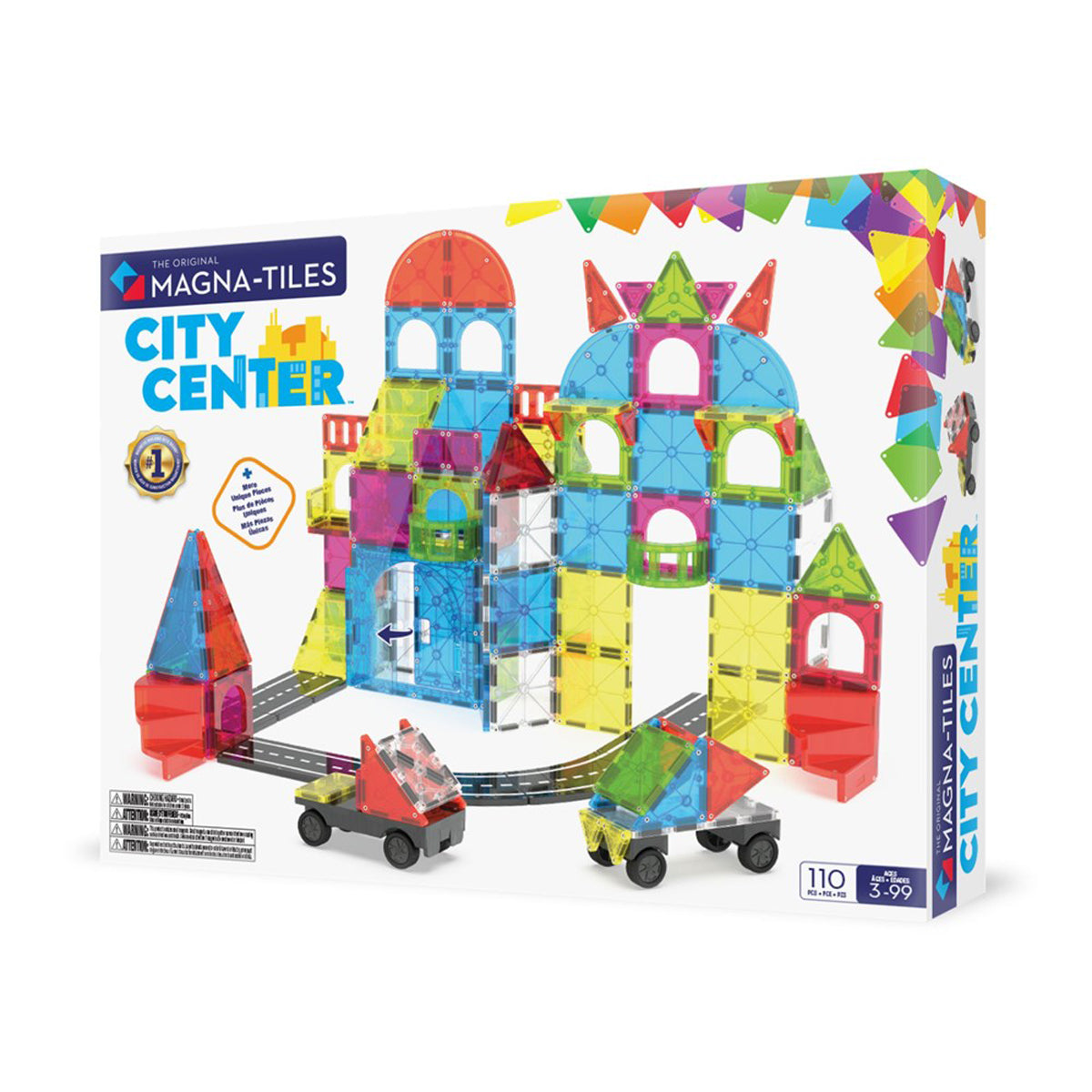 MAGNA-TILES City Centre 110-Piece Set