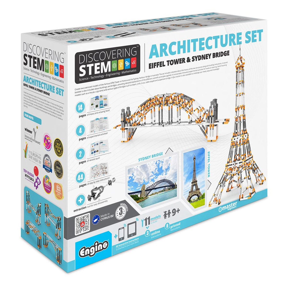 Eiffel Tower and Sydney Harbour Bridge Architecture Set