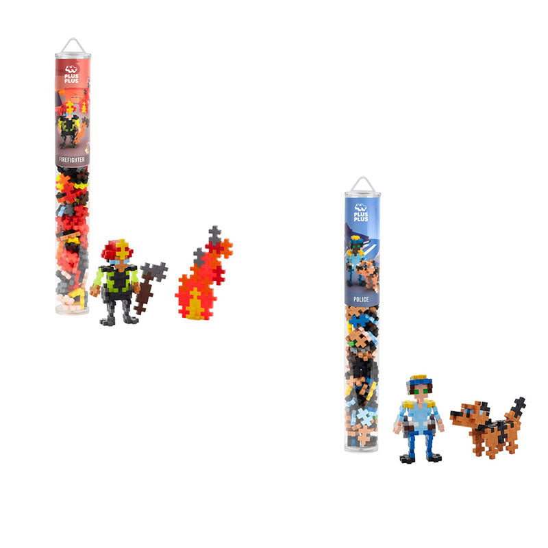 Plus-Plus Everyday Heroes Building Blocks 100pcs