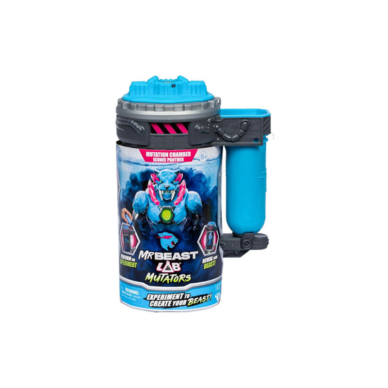 Mr Beast Lab Mutators W1 Mech Mutation Chamber Panther Figure