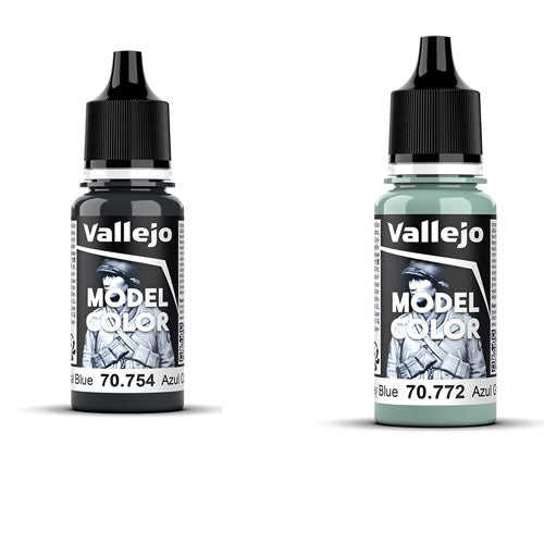 Vallejo Model Colour Acrylic Paint 18mL (Blue)