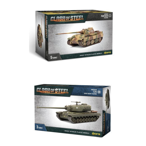 Clash of Steel Tank Platoon Model