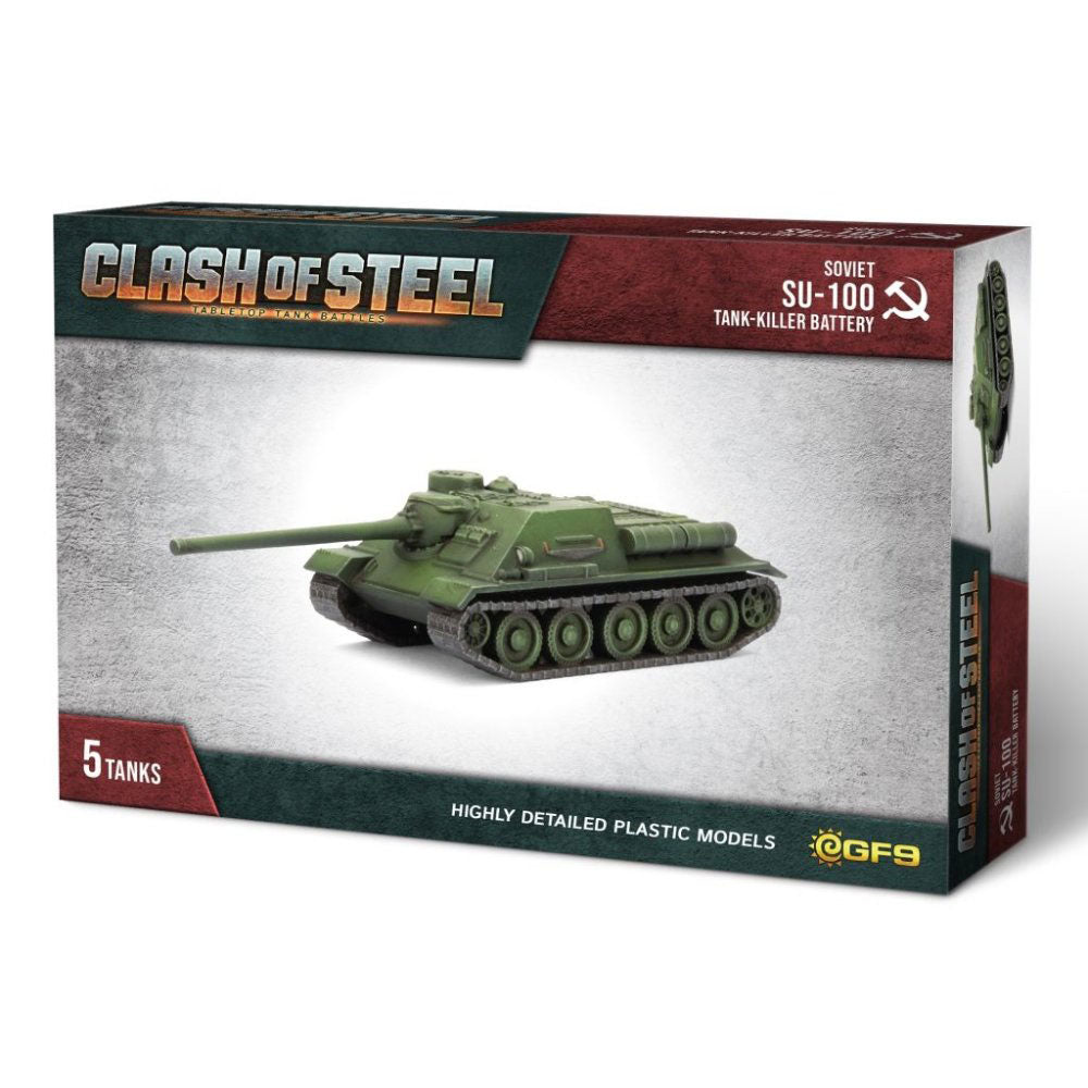 Clash of Steel SU-100 Tank-Killer Company Miniature