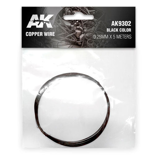 AK Interactive Copper Wire (0.25mmx5m)