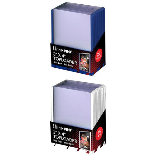 Ultra Pro Coloured Border Toploader Card Holder 25pcs (3x4in)