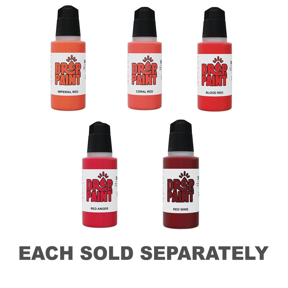 Scale 75 Drop and Paints Acrylic Paint 17mL (Red)