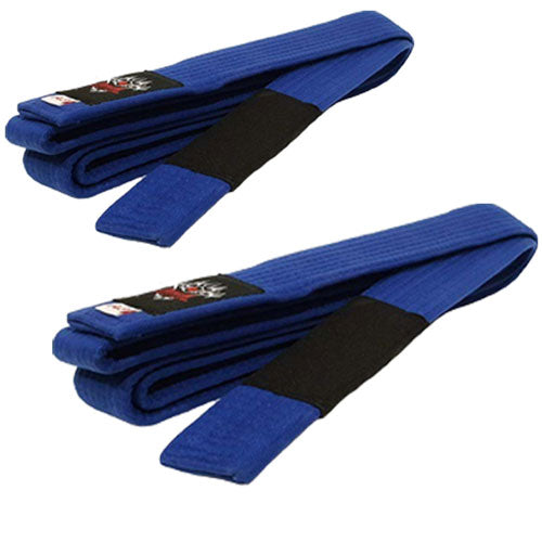 Morgan IBJJf Approved BJJ Blue Belt with Black Tip