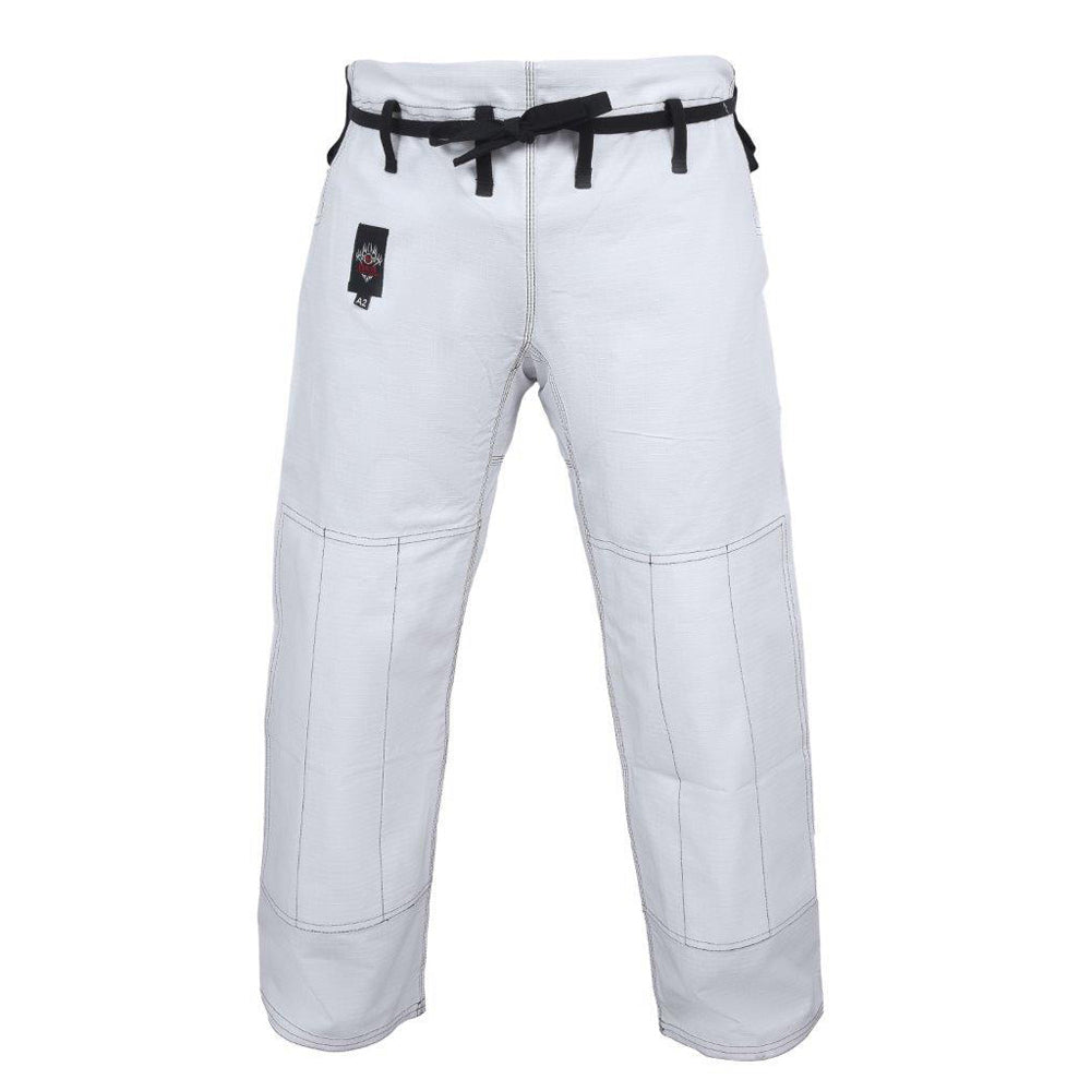 Dragon Fight Wear Competition BJJ Pants (White)