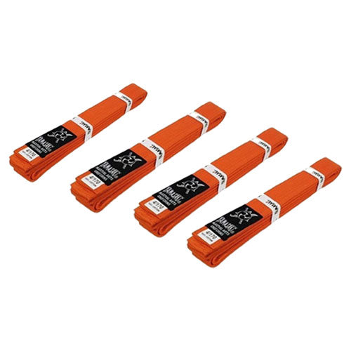 Yamasaki Deluxe Coloured Martial Arts Belts (Orange)